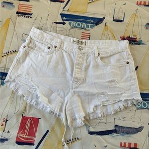Free People Denim Shorts